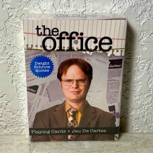 The Office Playing Cards - Dwight Schrute Quotes Collectors Edition New & Sealed